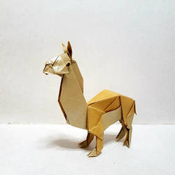 Origami Llama