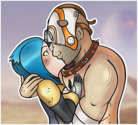 |BL2|Maya x Krieg| Actions Speak Louder Than Words