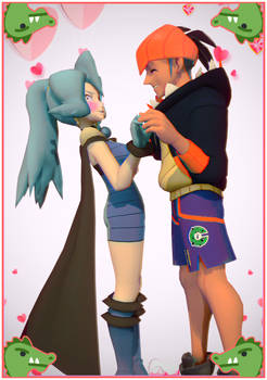 |Blender3D|PKMN|DragonRival| LUV LUV