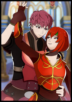 |COMMISSION| Minerva x Lukas