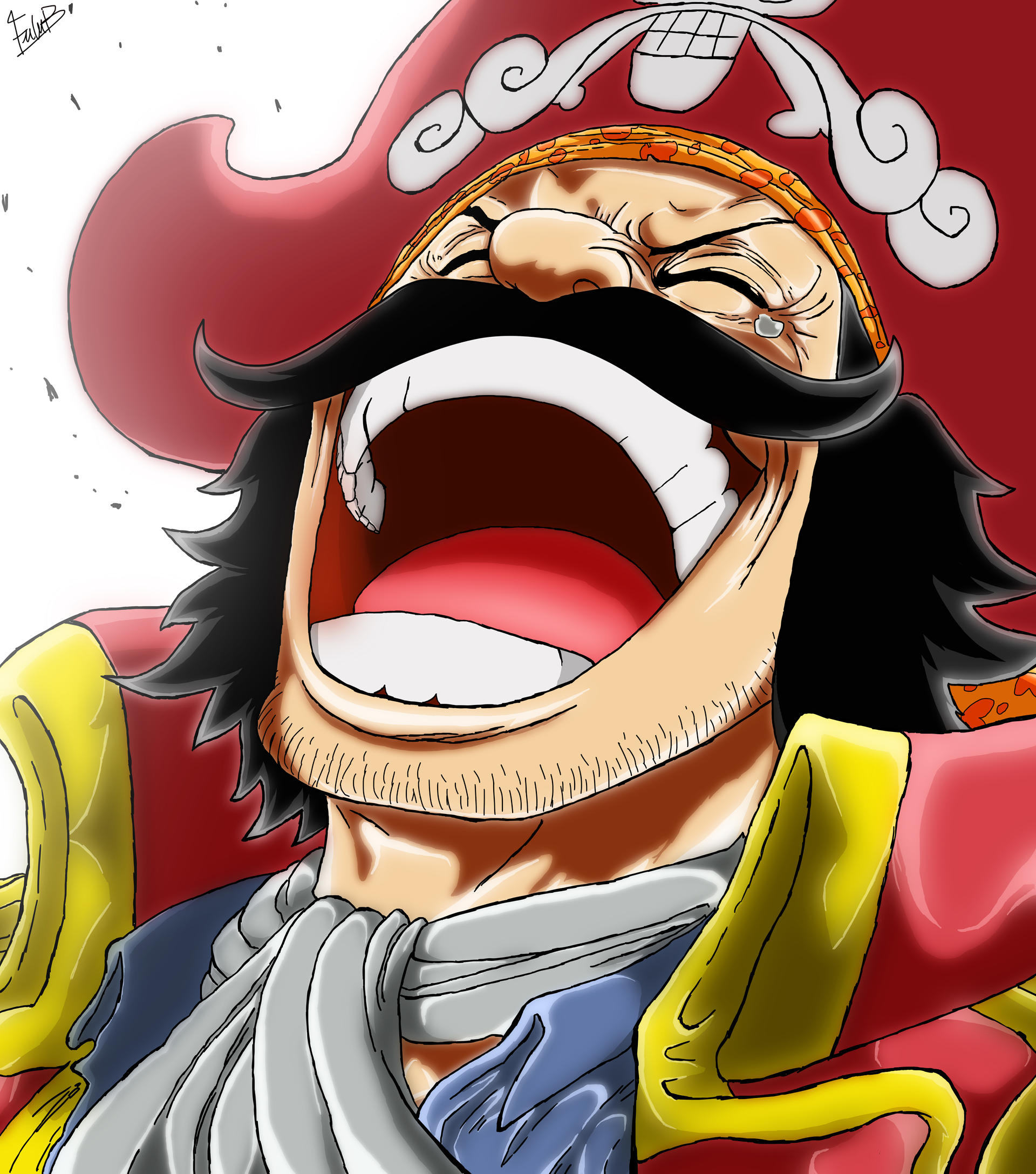 The Pirate King Gol D Roger By Elpipe3000 On Deviantart