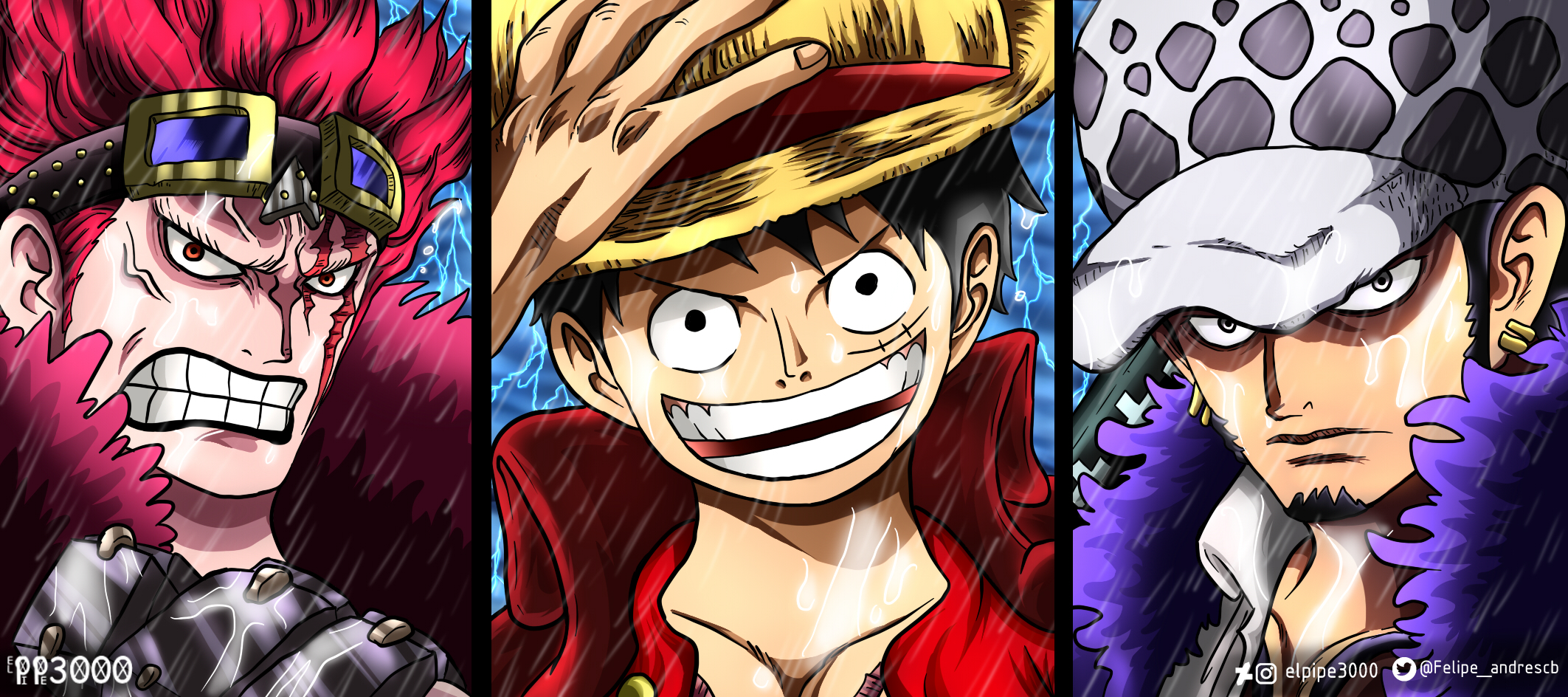 Luffy Law Kid By Elpipe3000 On Deviantart Luffy Law Kid By Elpipe3000 On Deviantart