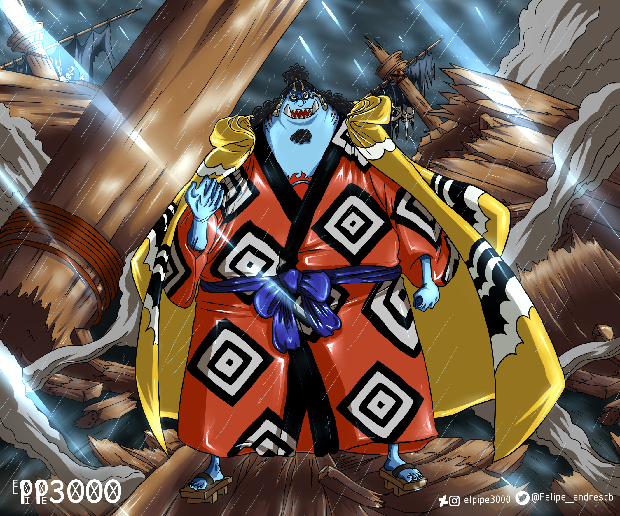 One Piece 976 Jimbei By Elpipe3000 On Deviantart One Piece 976 Jimbei By Elpipe3000 On Deviantart