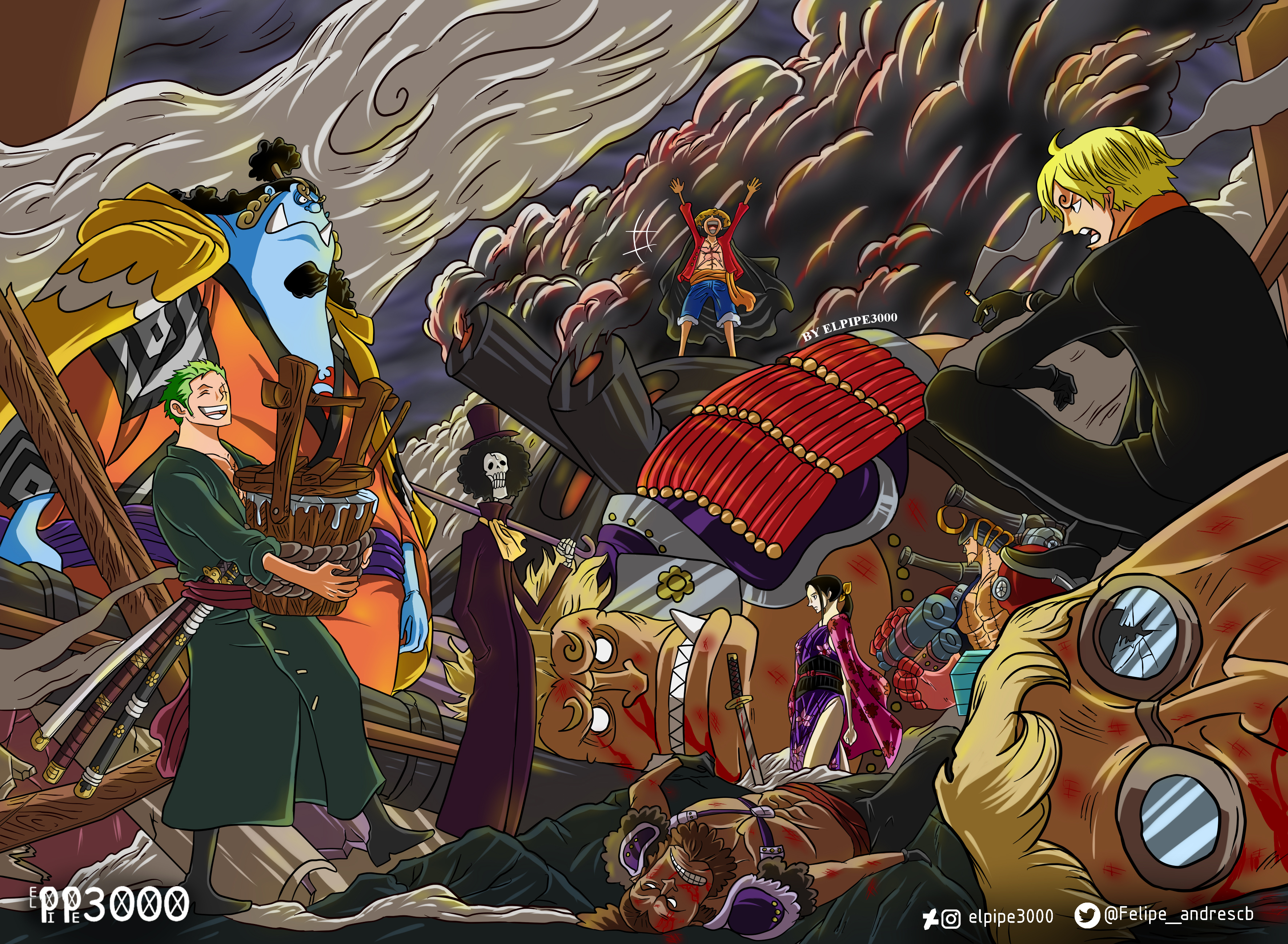 One Piece 977 Paren El Banquete By Elpipe3000 On Deviantart One Piece 977 Paren El Banquete By Elpipe3000 On Deviantart