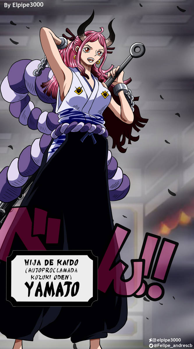 One Piece 984 Yamato By Elpipe3000 On Deviantart One Piece 984 Yamato By Elpipe3000 On Deviantart