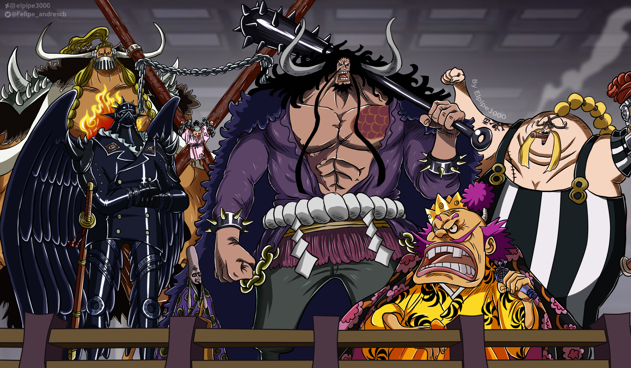 One Piece 984 Piratas Bestias By Elpipe3000 On Deviantart One Piece 984 Piratas Bestias By Elpipe3000 On Deviantart