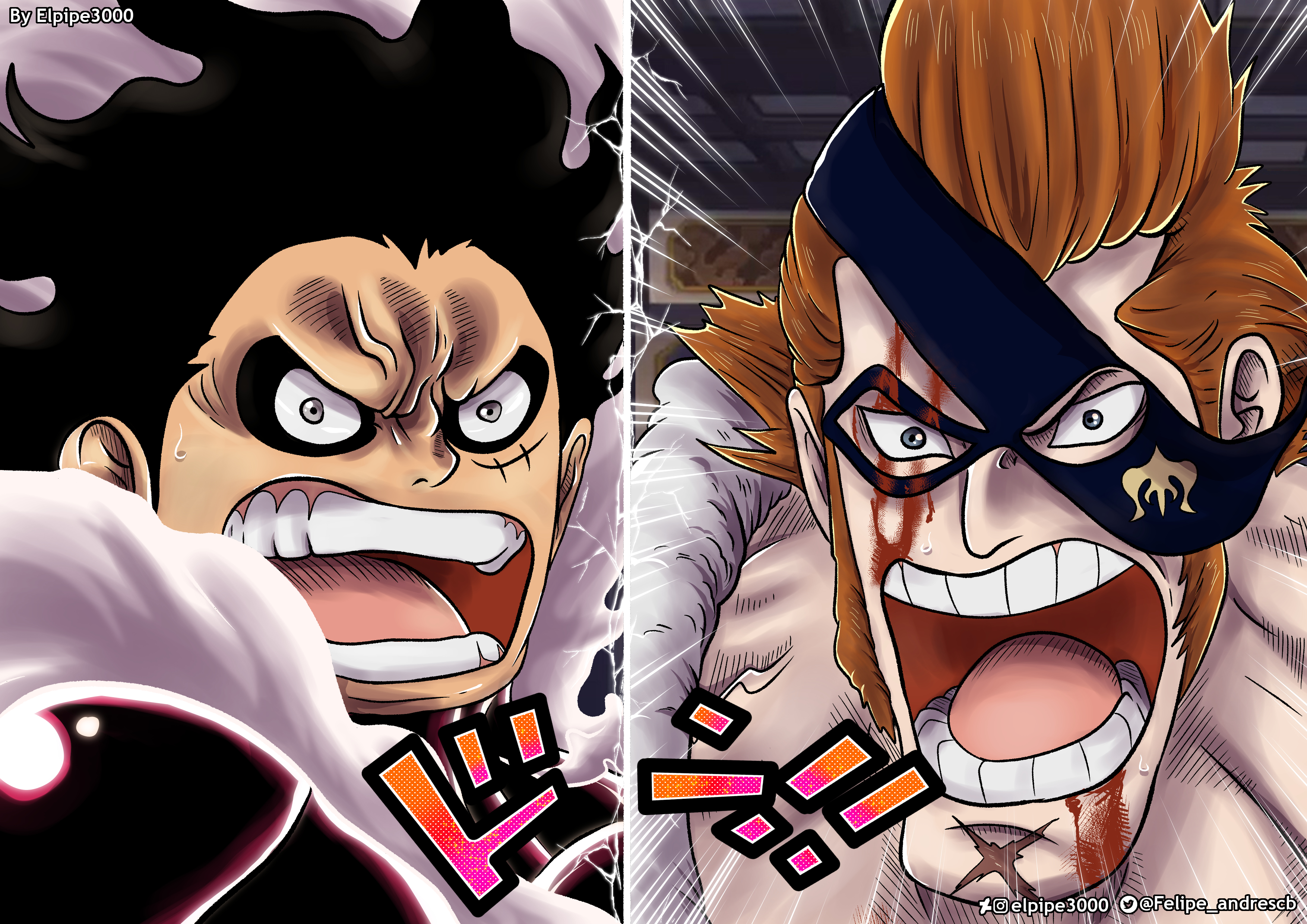 One Piece 990 Luffy Y Xdrake By Elpipe3000 On Deviantart One Piece 990 Luffy Y Xdrake By Elpipe3000 On Deviantart
