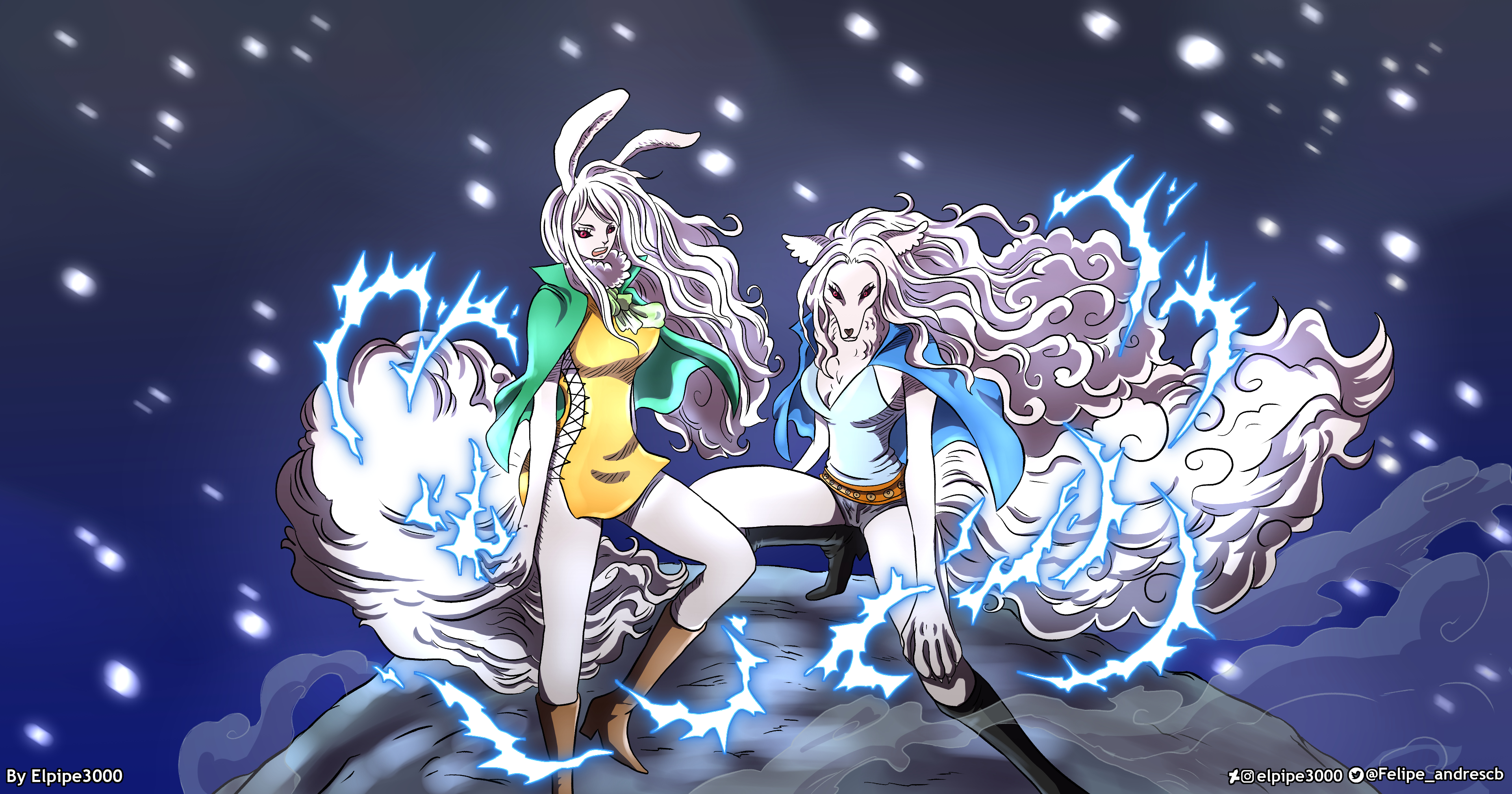 One Piece 995 Sulong Carrot Y Wanda By Elpipe3000 On Deviantart One Piece 995 Sulong Carrot Y Wanda By Elpipe3000 On Deviantart