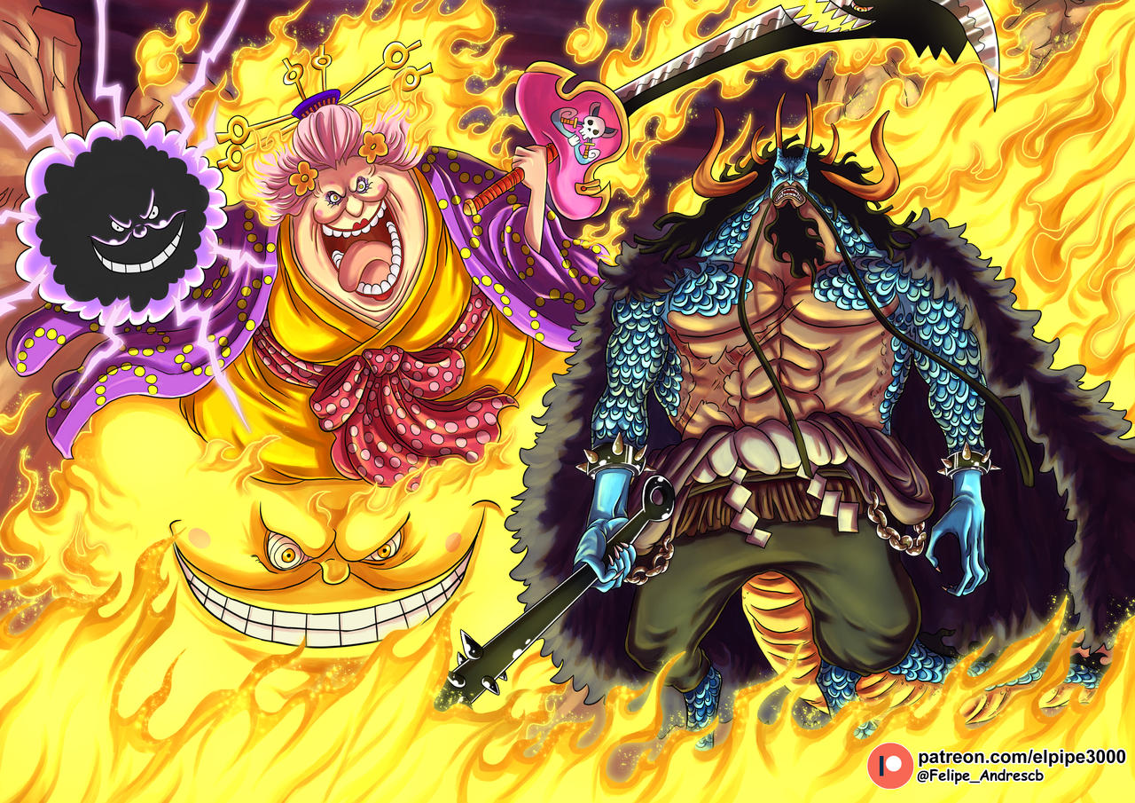 One Piece 1008 - Kaido y Big Mom by elpipe3000 on DeviantArt