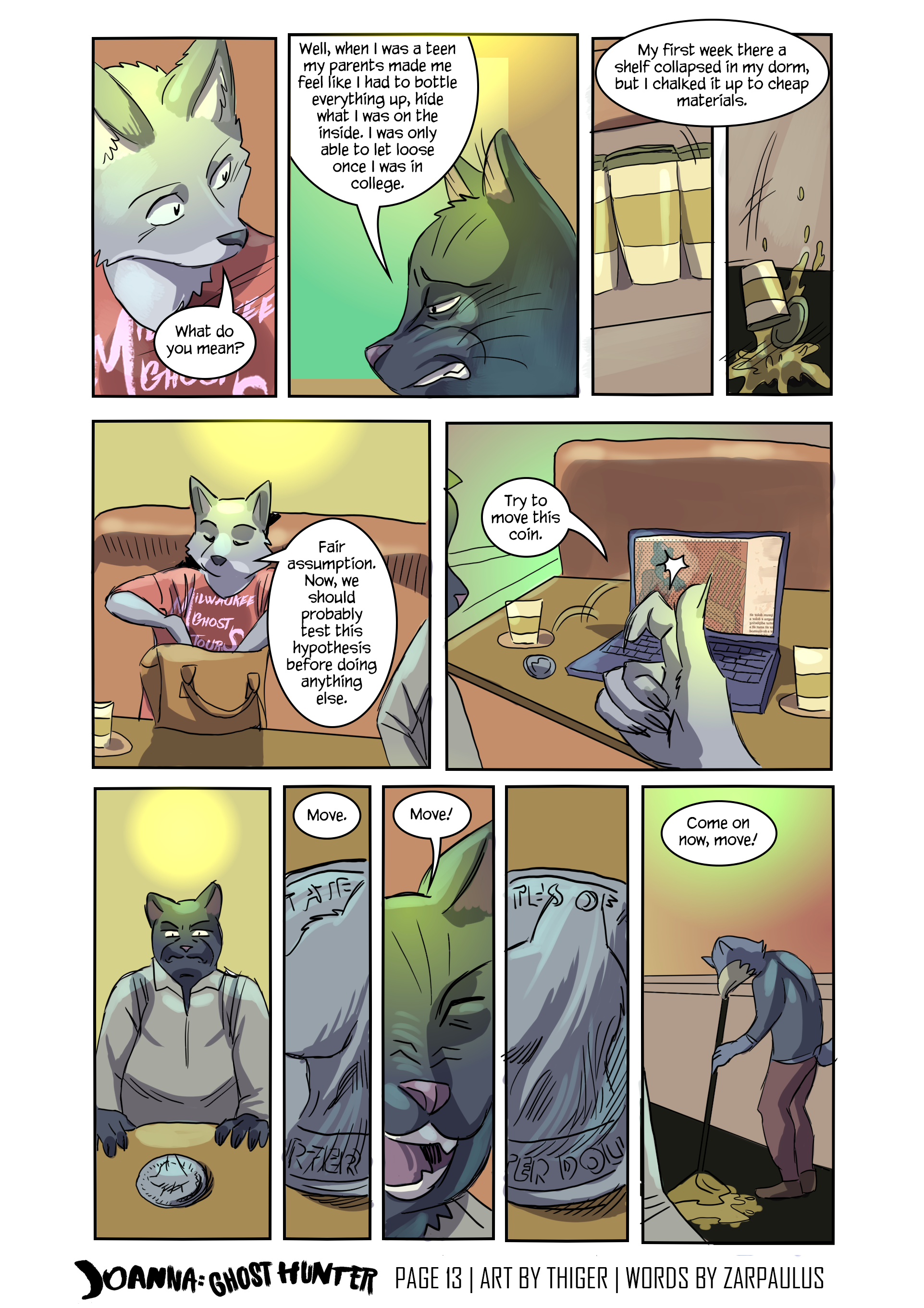 The Poltergeist Page 9
