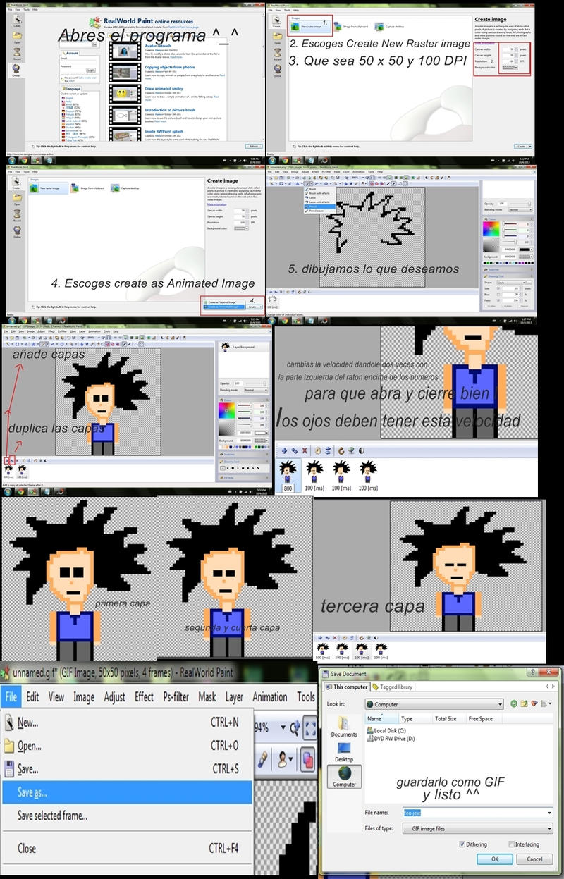 tutorial animation with RealWorld Paint by Mimi-Destino