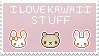 I Love Kawaii Stuff Stamp F2U