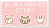 I Love Kawaii Stuff 2 Stamp