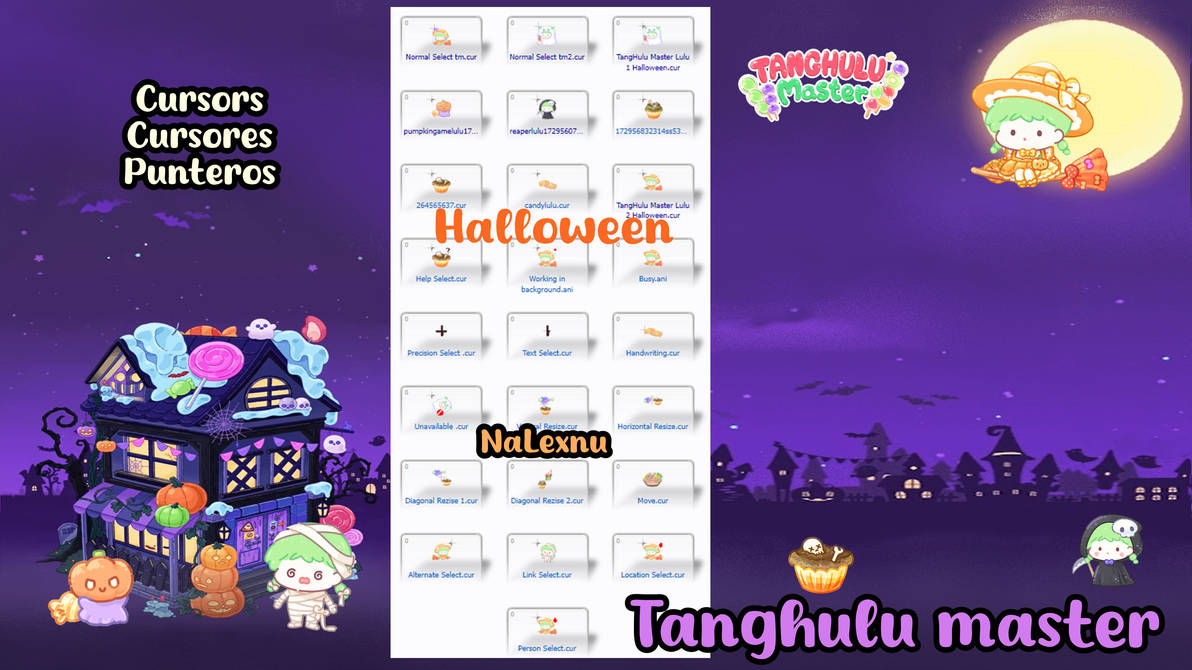Cursors TangHulu Master Cursores Halloween 3 by Nalexnu on DeviantArt
