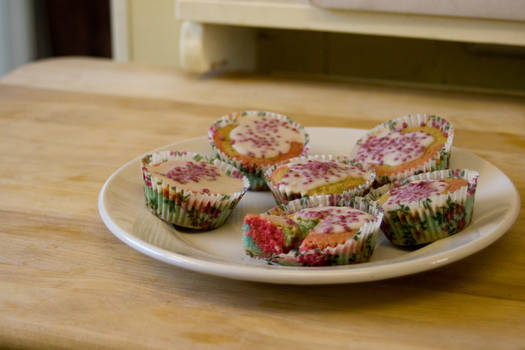 Rainbow cupcakes of amazing