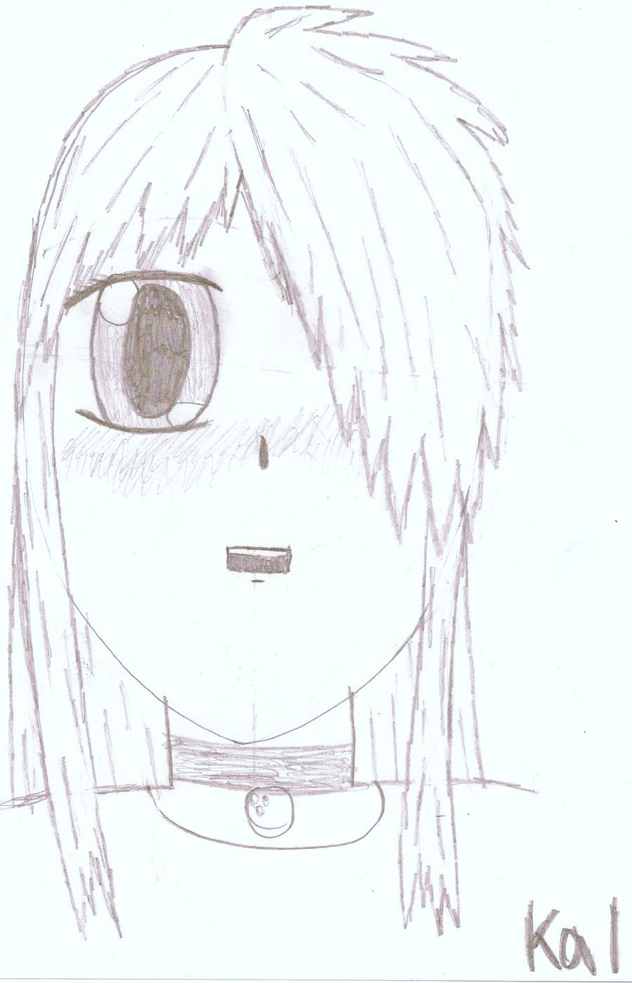 weird quick drawing anime girl by KalKal13 on DeviantArt weird quick drawing anime girl by KalKal13 on DeviantArt