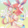 Sylveon Gijinka