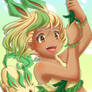 Leafeon Gijinka