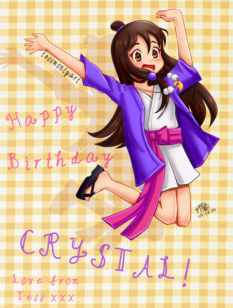 Happy Birthday, Crystal! by tessmontyart on DeviantArt