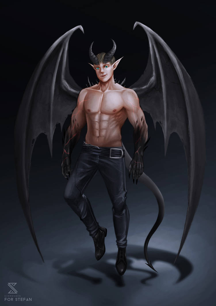 [ Comm ] Dnd Incubus Oc By Everensce Re On Deviantart