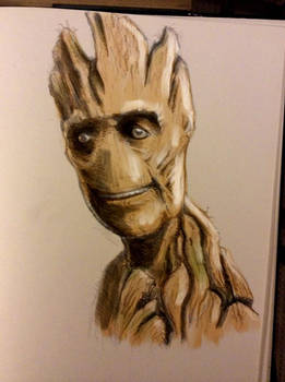 Daily Sketch - Groot Colour