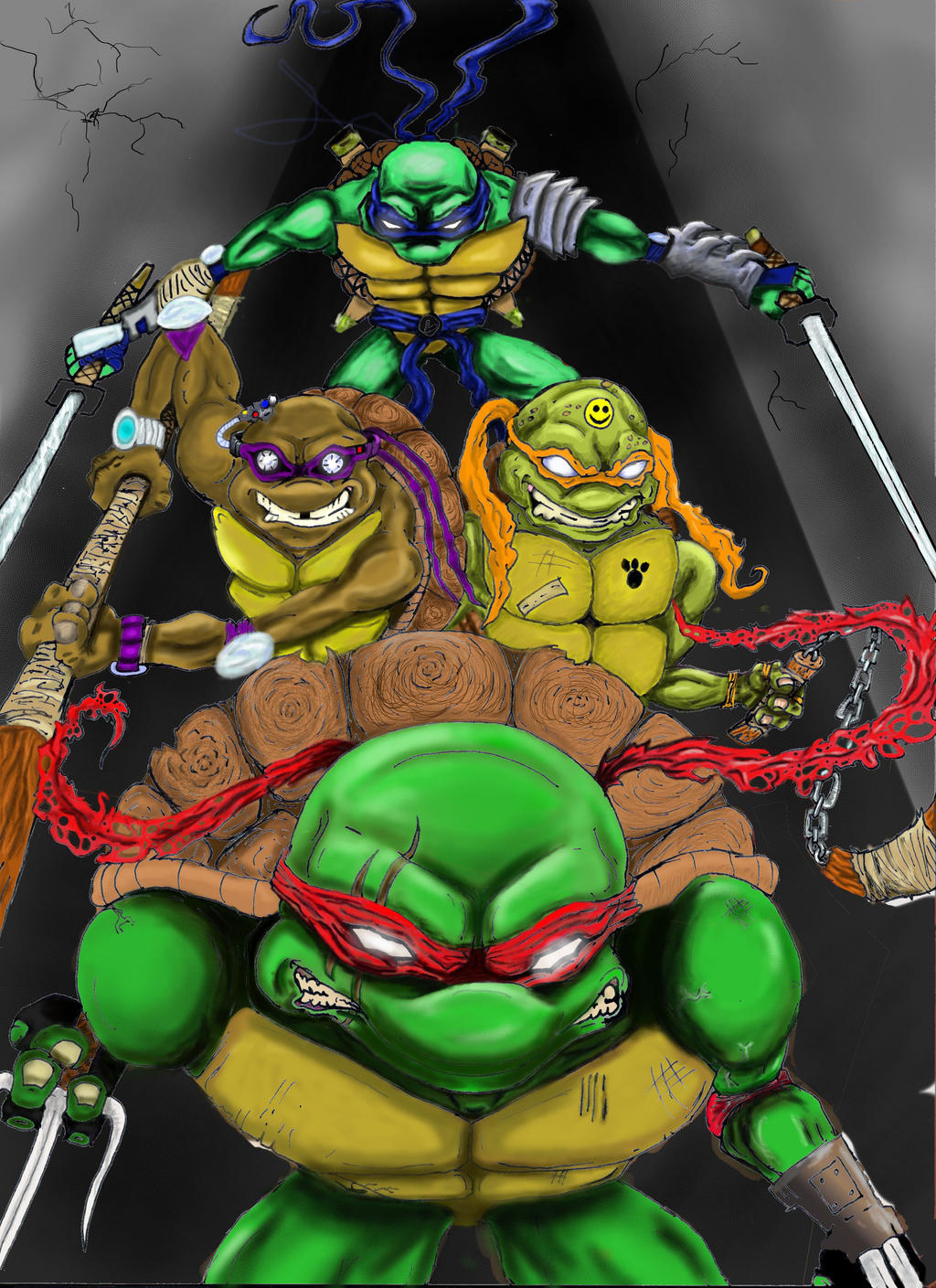 4 turtle brothers