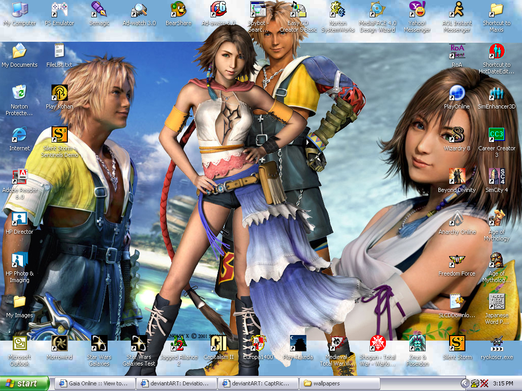 Tidus and Yuna