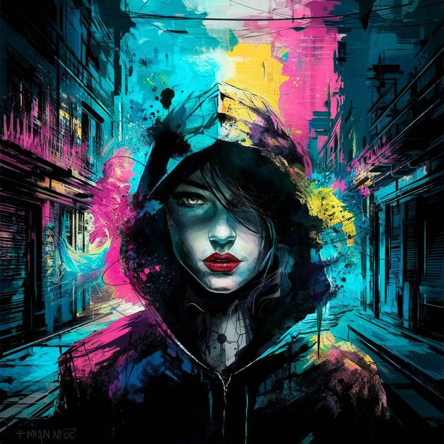 A Watercolor Portrait by TMann NYC by Canvasly on DeviantArt