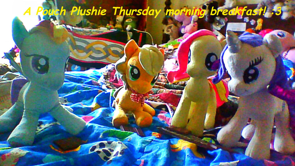 Pouch Plushie breakfast