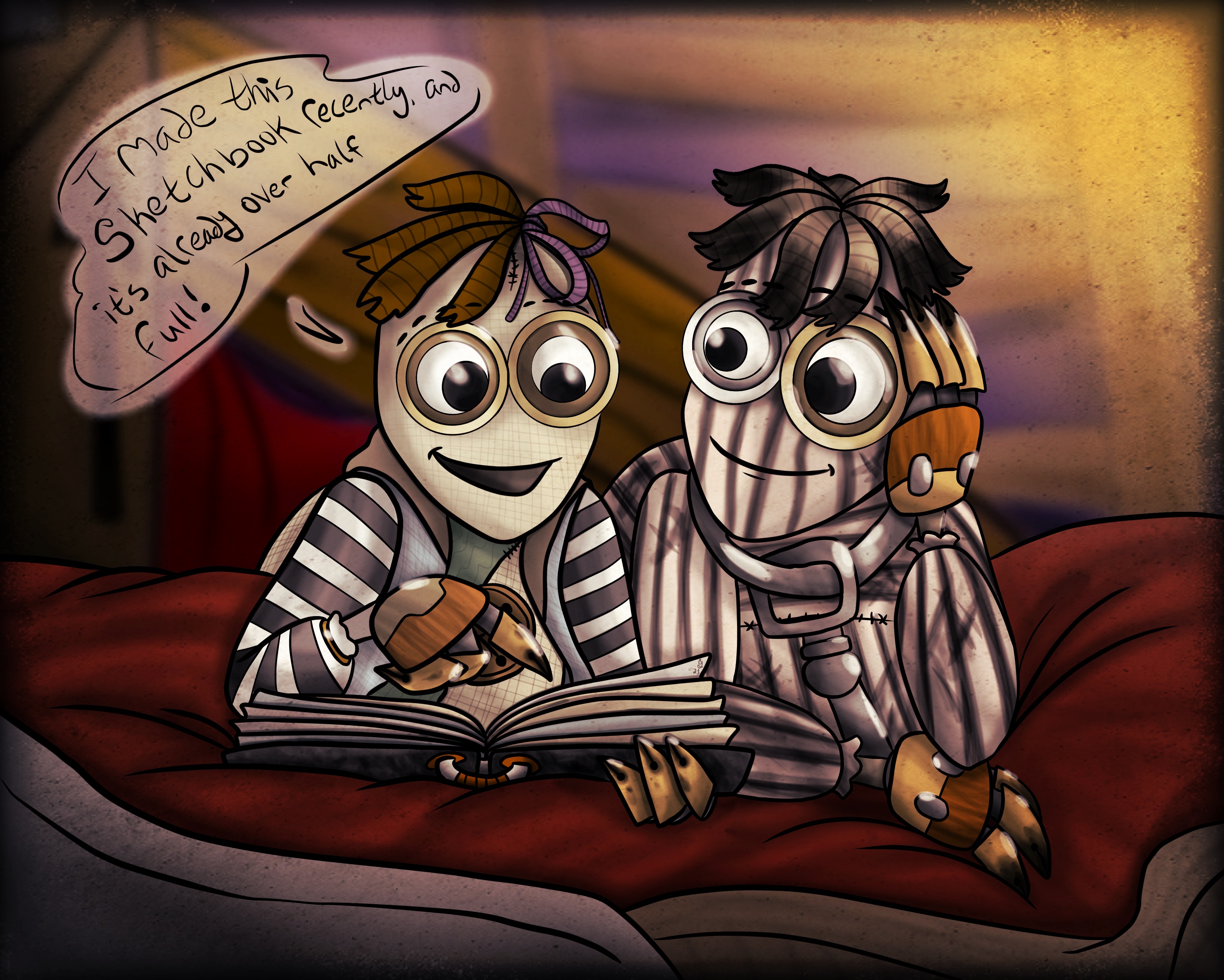 Deviantart Story 24 Shows 6 her Drawings by CiskatEllen on DeviantArt