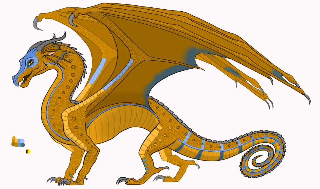 Rainwing Ruff orange than rainwing by lunafox906 on DeviantArt