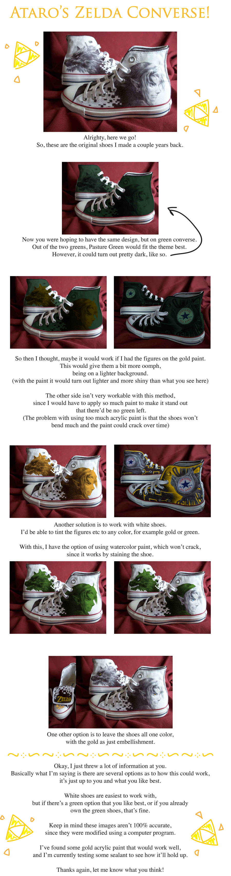 Ataro's Zelda Converse