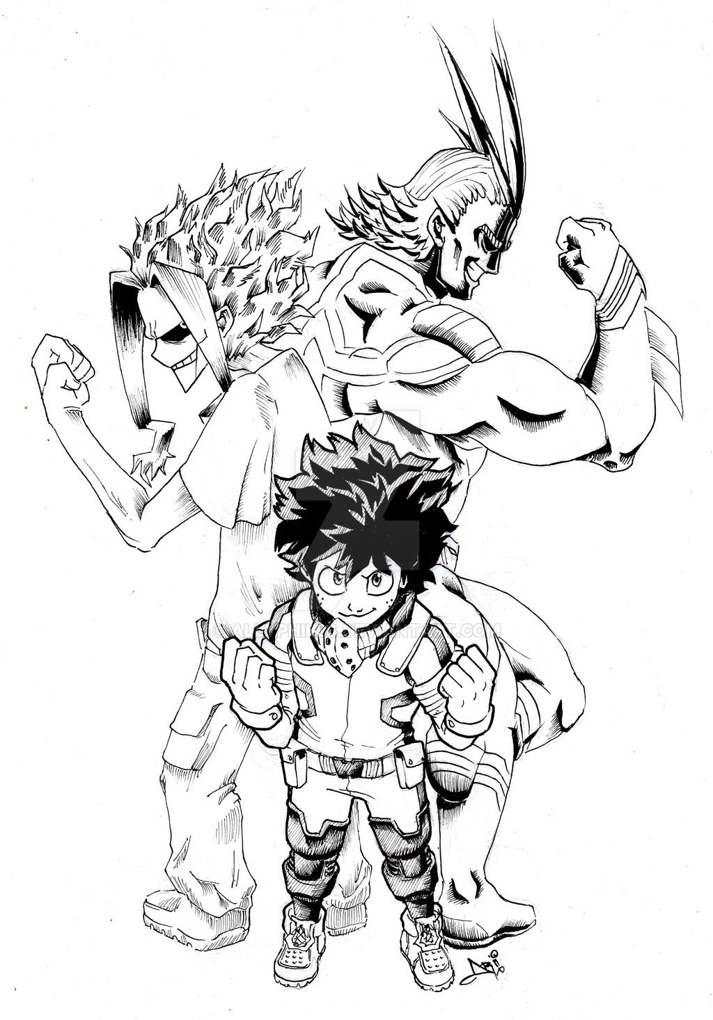 One Fall All One for All by AllyPhills on DeviantArt