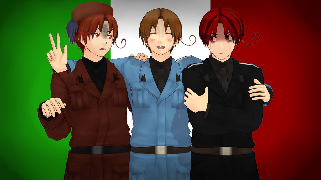 {HETALIA} (1p, 2p + 3p ITALY) Multiple Italy's?? by SaltyEyebrows on ...