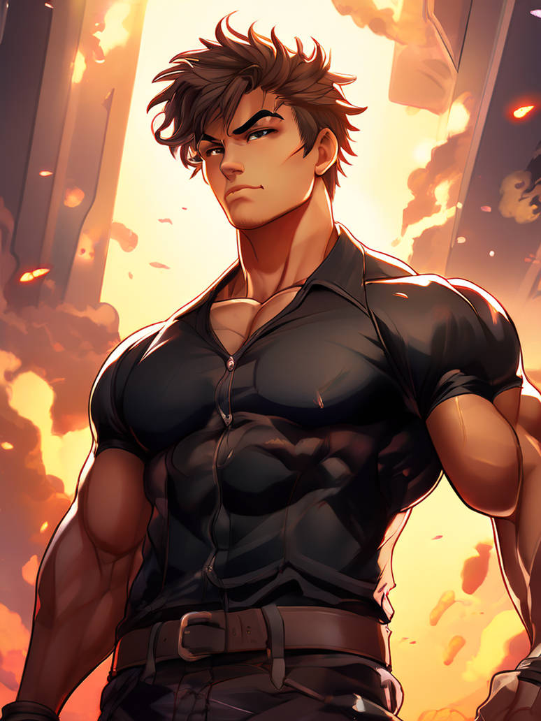 Anime-muscle-boyyouthful-facebig-beautiful-muscles by EthanHarrisWalker ...