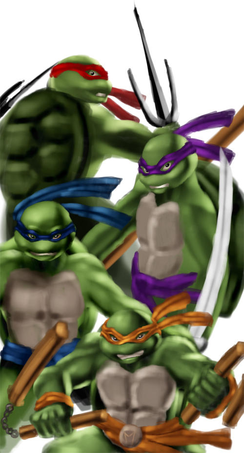 turtles by MobileSuitGio on DeviantArt