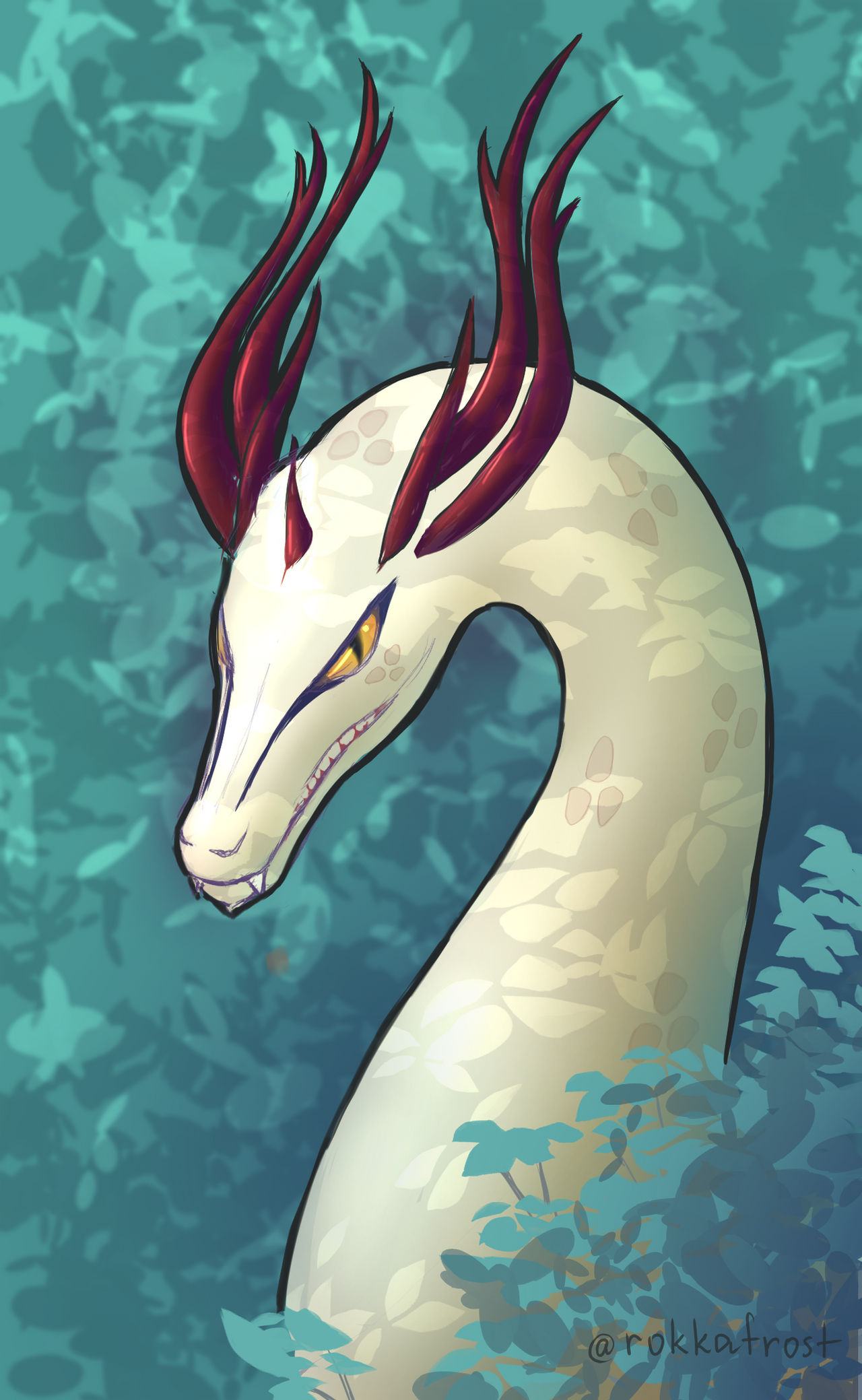 Angst Dragon Angry dragon by RokkaFrost on DeviantArt