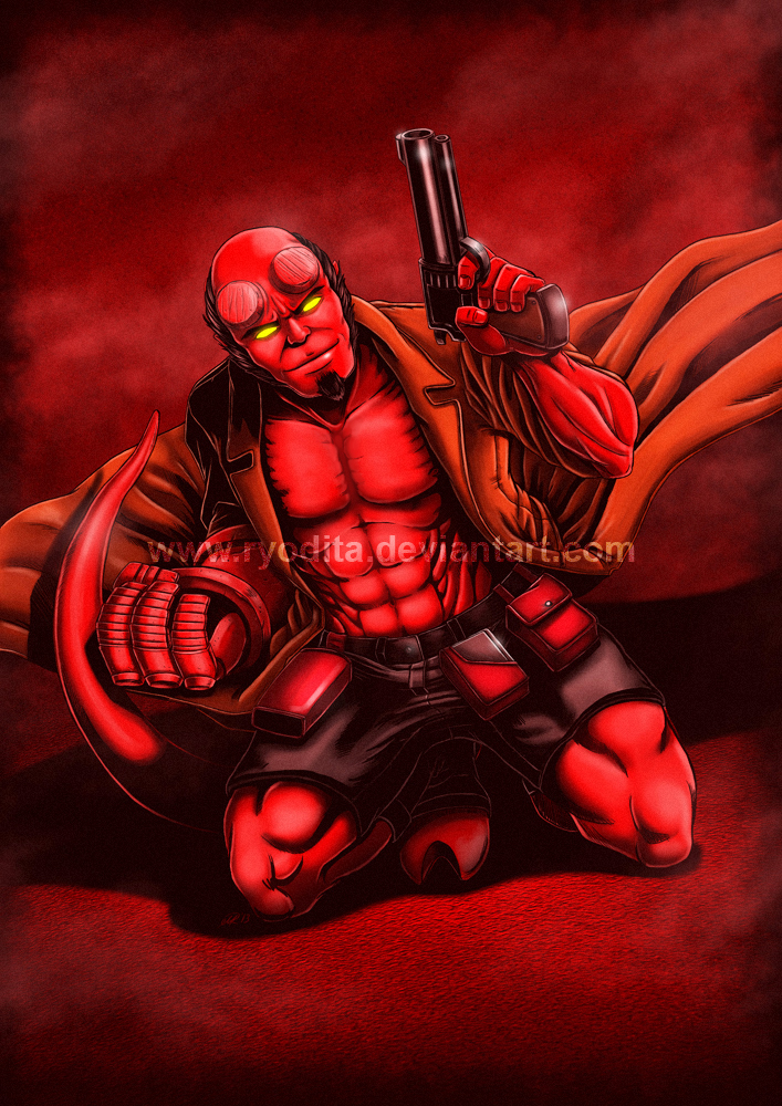 Rainbow Week: Red Like Hellboy