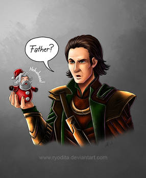 Christmas confuses Loki