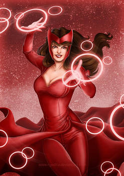 Rainbow of Evil: Red for Scarlet Witch