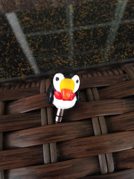 Hetalia! Mr. Puffin Phone Dust Plug!