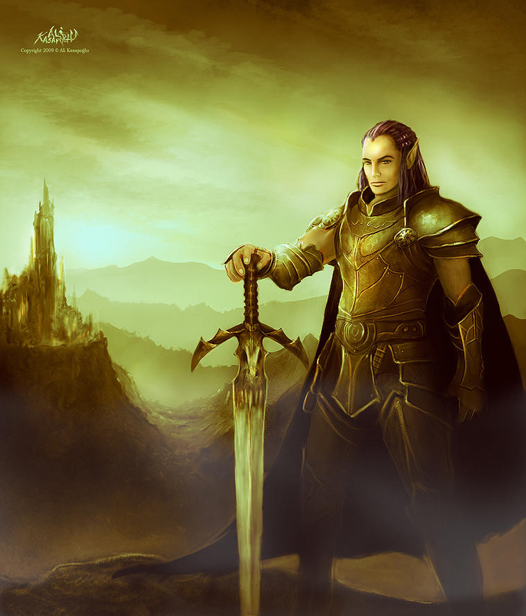 Elf Guard by alikasapoglu on DeviantArt
