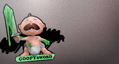 GoopySword Twitch Screen Art