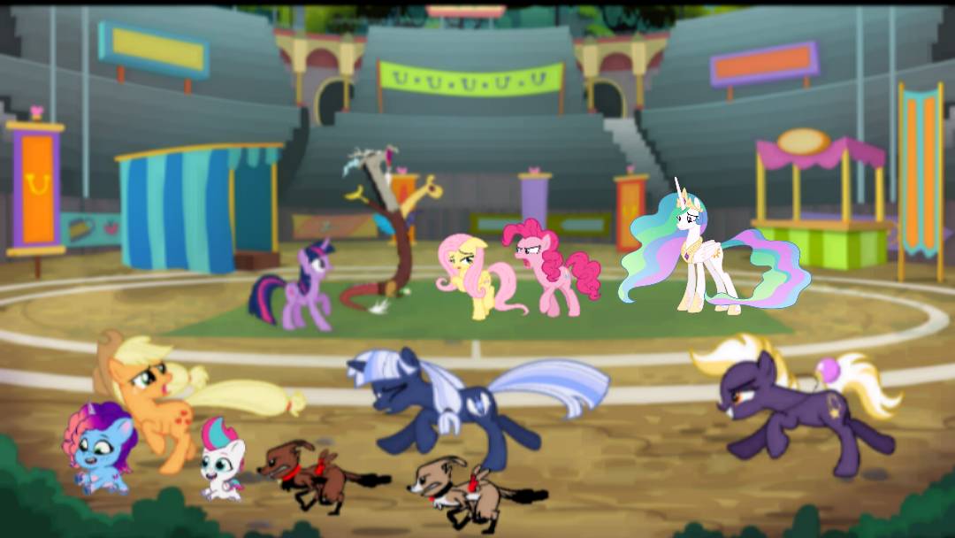 MLP AU The Race Of DISTRACTION by fastcoolswag on DeviantArt