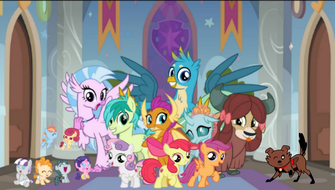 Mlp Vector Group MLP AU: School of Friendship Group's by fastcoolswag on DeviantArt