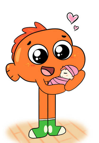 Gumball And Darwin by Orange Artsy