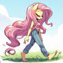 Fluttershy  in Nature