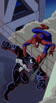 Spider-Man The Animated Series Covers #2 Venom by xMonsterGirlsHideout