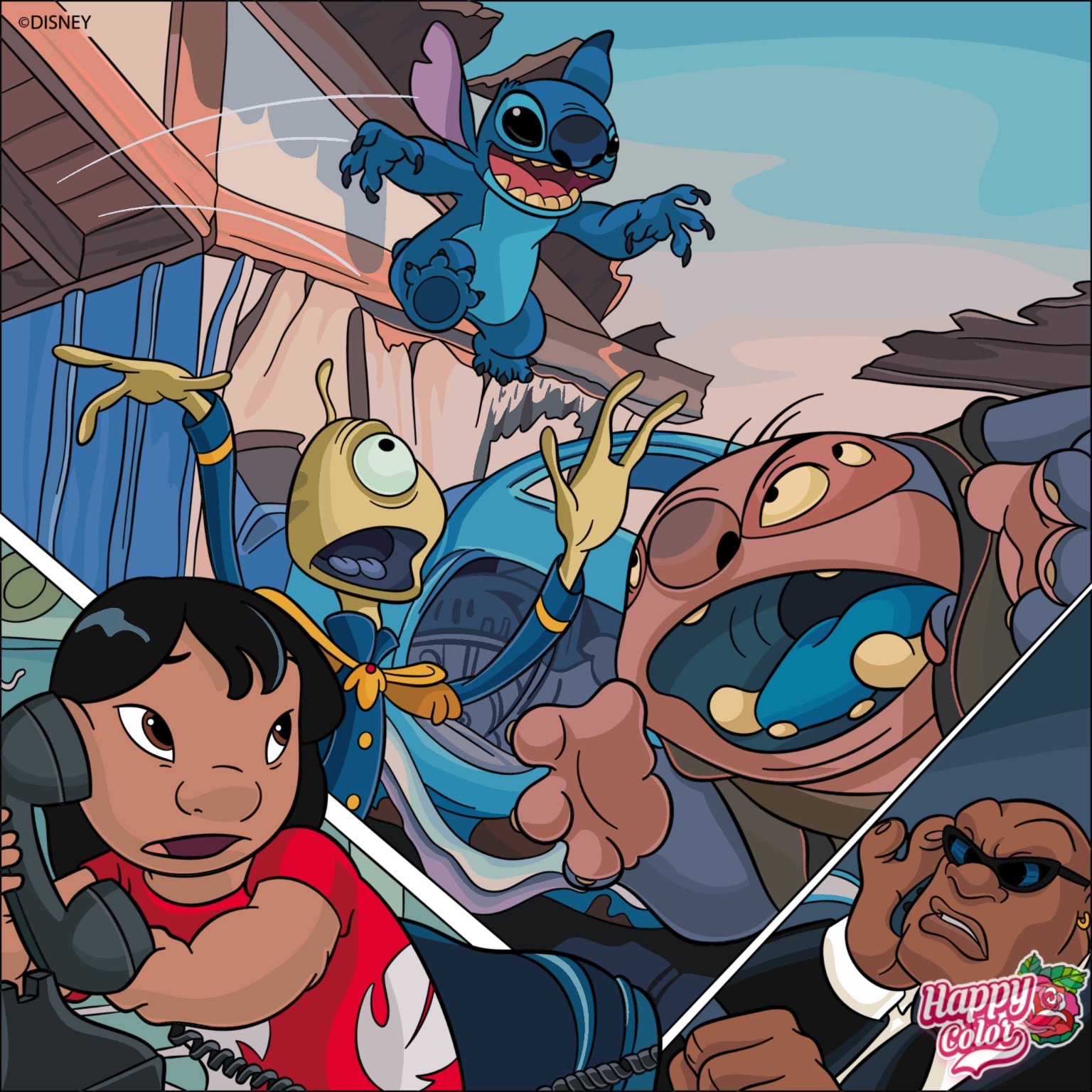 Deviantart Stitched Lilo and Stitch by JessieSchutter on DeviantArt