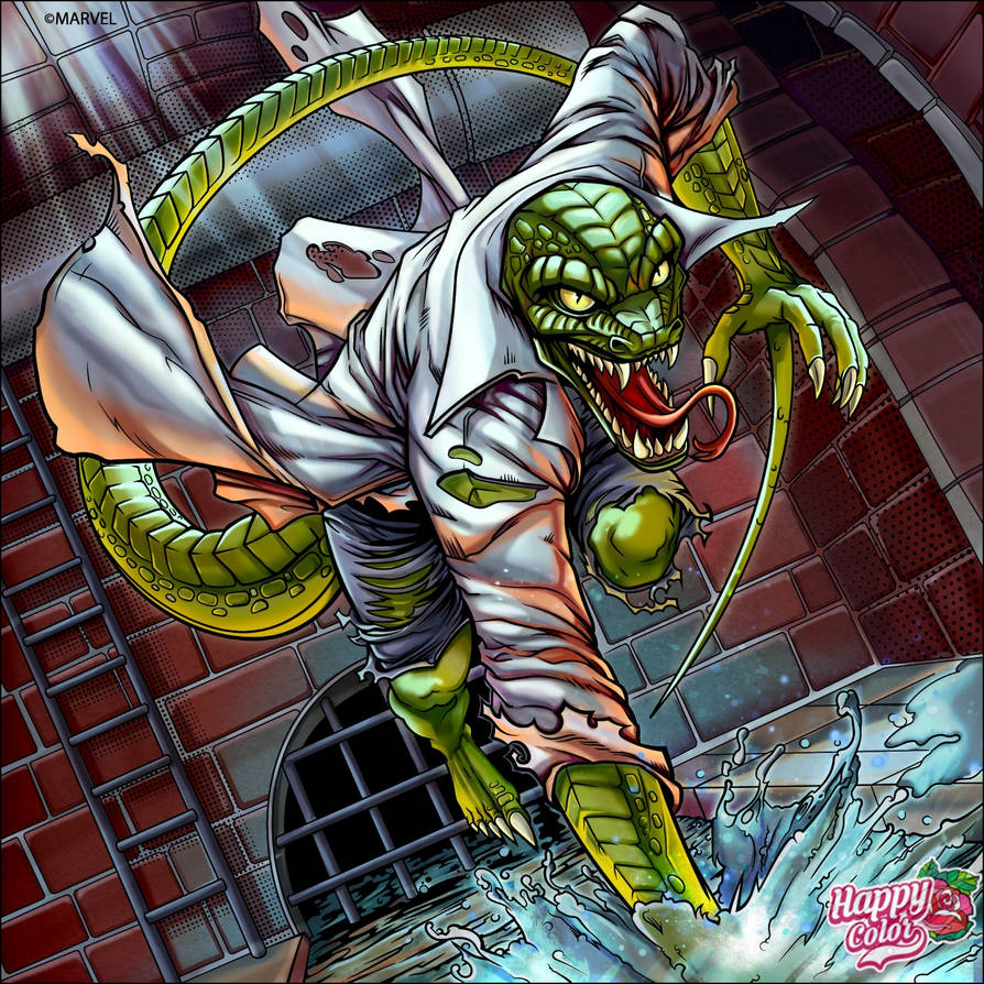 Dr. Curt Connors / Lizard by JessieSchutter on DeviantArt